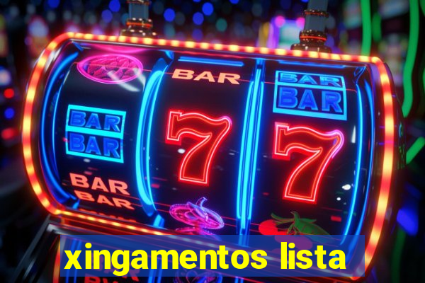 xingamentos lista